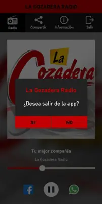 La Gozadera Radio android App screenshot 0